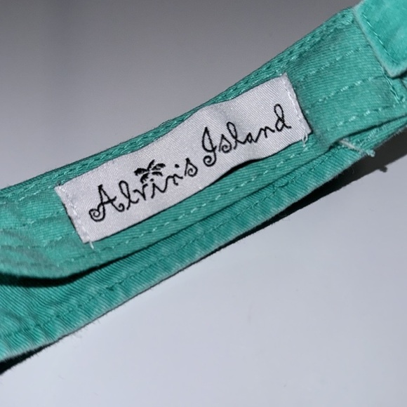 Gulf shores hat sun visor burn out sun washed Alvin’s Island adjustable - Picture 3 of 4